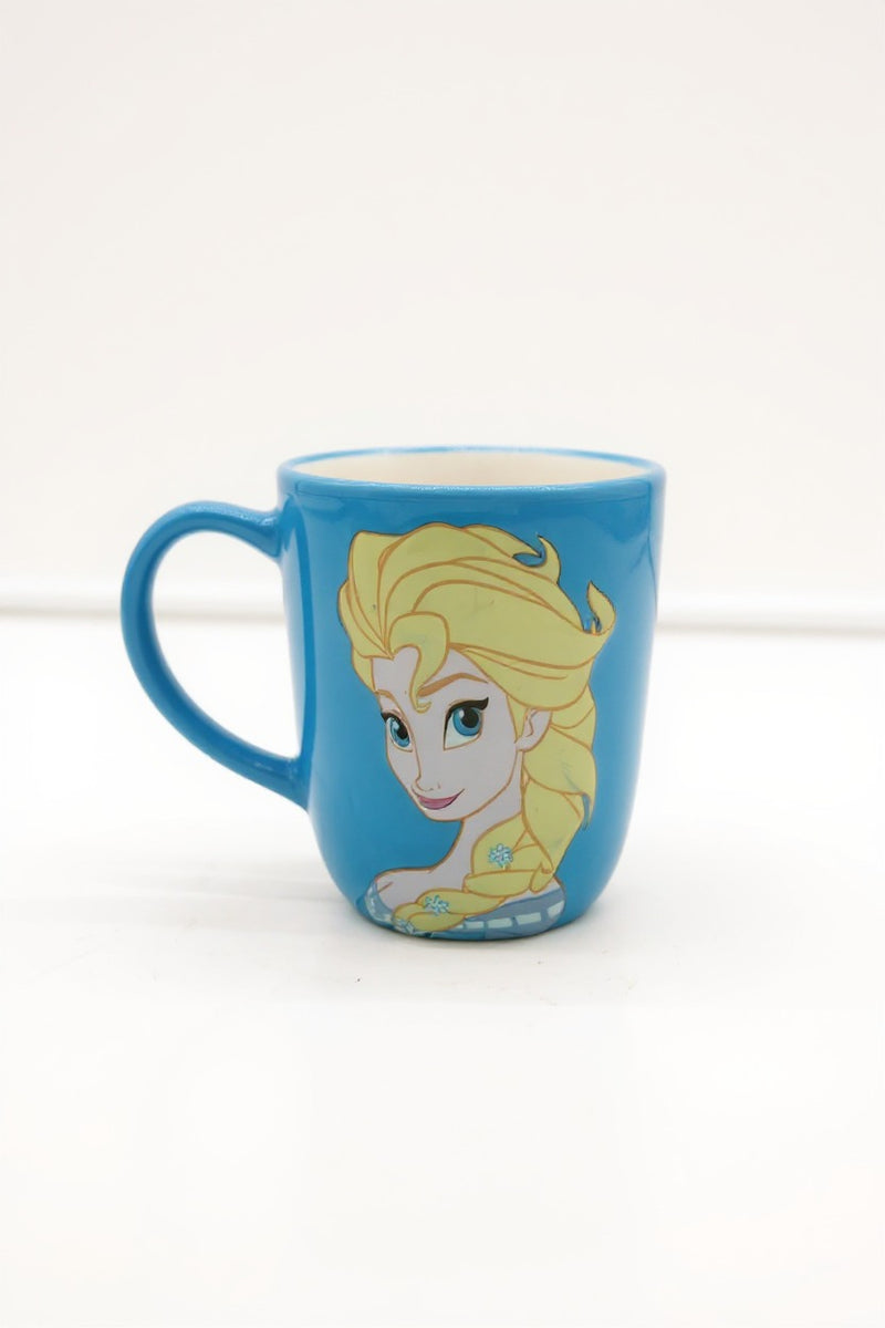Disney Frozen Queen Elsa Mug | Blue Ceramic 12oz Dishwasher Safe Cup | Gift
