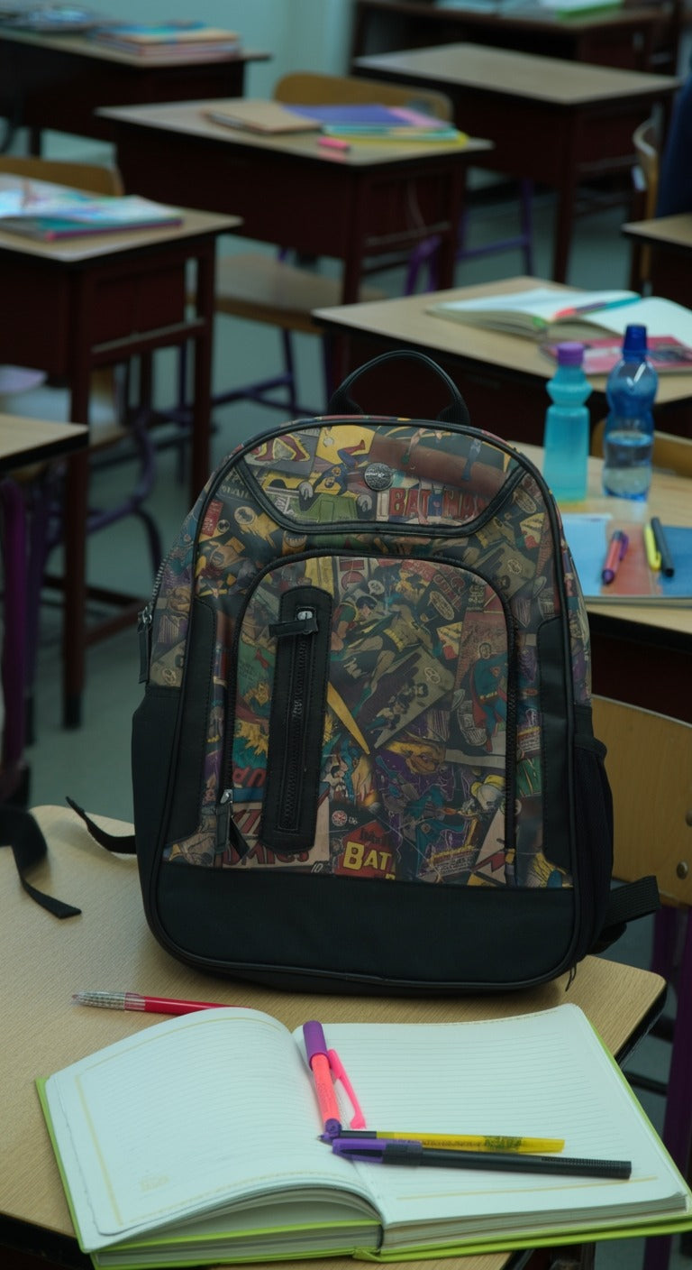 Camouflage Print Backpack – Padded Shoulder Straps & Front Zipper Pocket Lsrge Space- Gift