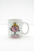 Little Miss “Treat Me Like a Princess” White Ceramic Mug –Gift Cup