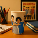 Pop Band One Direction Fan Cup – Colorful Glossy Finish with Smooth Edges Mug Fade-Resistant | Perfect Gift