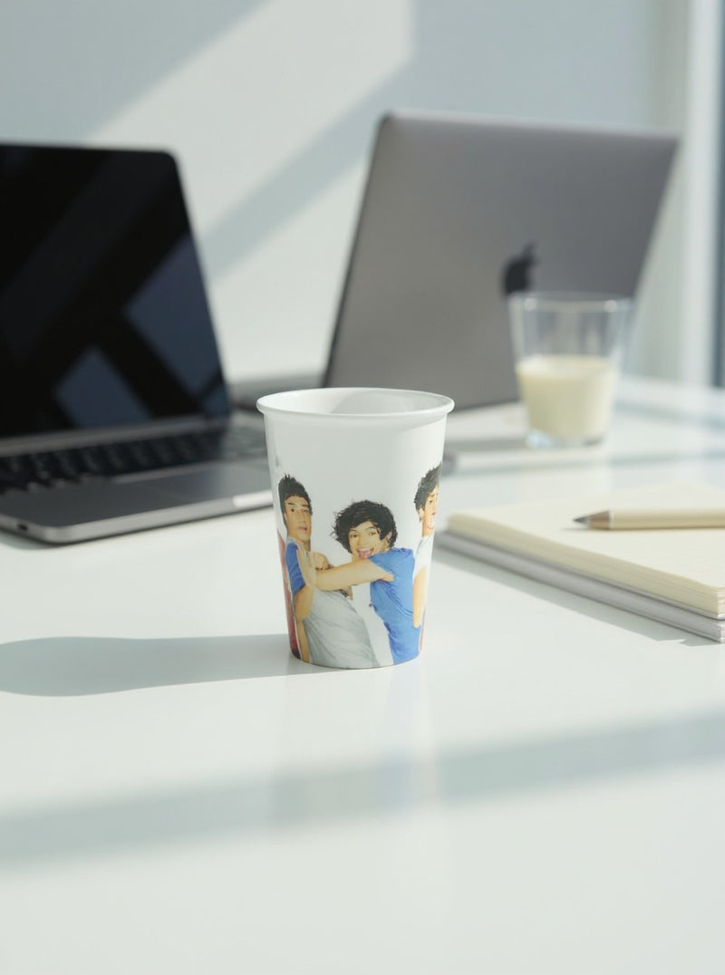 Pop Band One Direction Fan Cup – Colorful Glossy Finish with Smooth Edges Mug Fade-Resistant | Perfect Gift