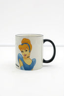Disney Princess Cinderella Mug –Ceramic White & Black Coffee Cup | Ideal Gift