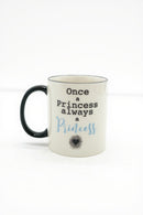 Disney Princess Cinderella Mug –Ceramic White & Black Coffee Cup | Ideal Gift