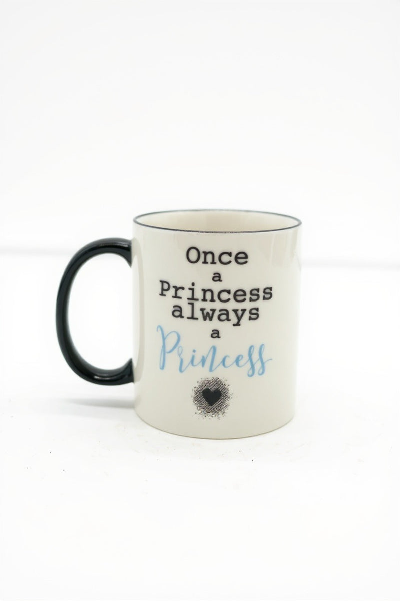 Disney Princess Cinderella Mug –Ceramic White & Black Coffee Cup | Ideal Gift