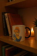 Disney Princess Cinderella Mug –Ceramic White & Black Coffee Cup | Ideal Gift
