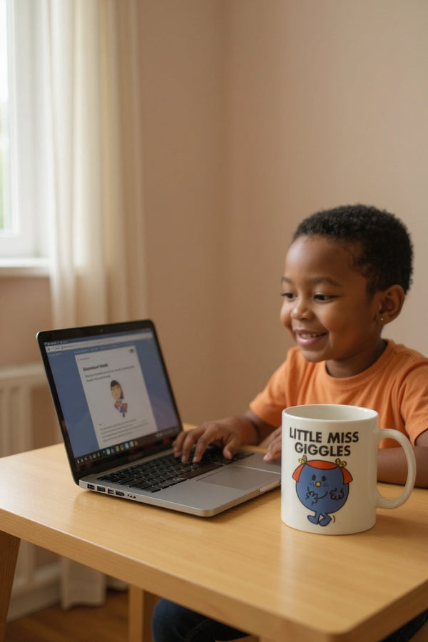 Little Miss Giggles Mug | Ceramic 11oz | Gift for Kids