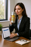 Little Miss Sunshine Travel Mug | Stainless Steel 12oz | Gift for Fans