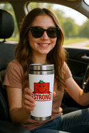 Mr. Strong Travel Mug | Stainless Steel 12oz | Gift for Fans