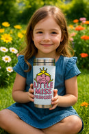 Little Miss Princess Travel Mug | Stainless Steel 12oz | Gift for Fans