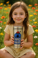 Little Miss Bossy Travel Mug | Stainless Steel 12oz | Gift for Fans