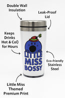 Little Miss Bossy Travel Mug | Stainless Steel 12oz | Gift for Fans