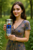 Little Miss Bossy Travel Mug | Stainless Steel 12oz | Gift for Fans
