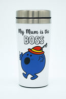 My Mum is the Boss Travel Mug | Stainless Steel | Gift for Fans