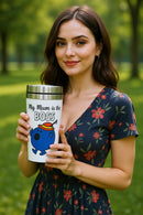 My Mum is the Boss Travel Mug | Stainless Steel | Gift for Fans