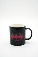Batman Pink Black Logo Mug | Ceramic 15oz Dishwasher & Microwave Safe for Drinkware or Decor | Gift for Fans