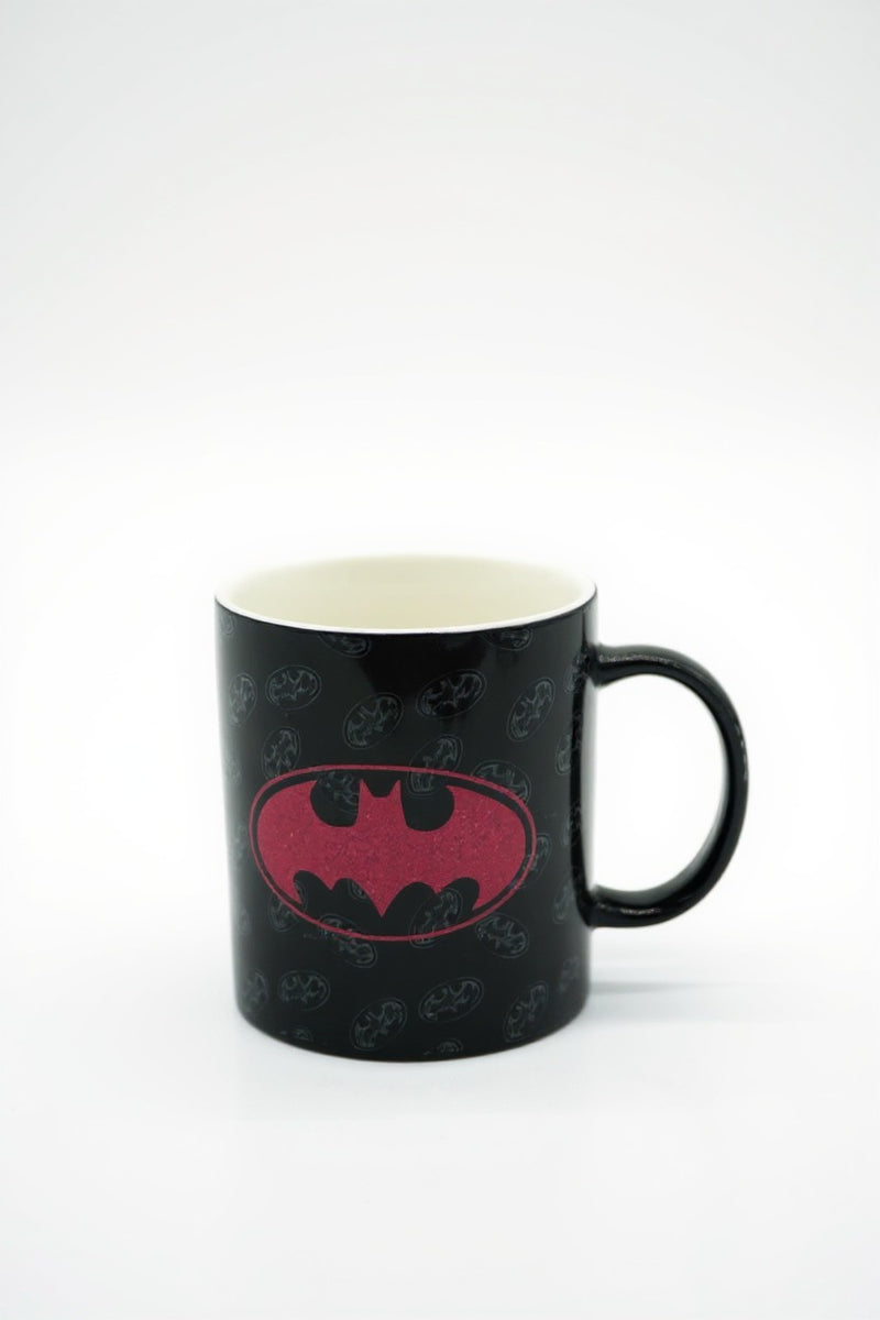 Batman Pink Black Logo Mug | Ceramic 15oz Dishwasher & Microwave Safe for Drinkware or Decor | Gift for Fans