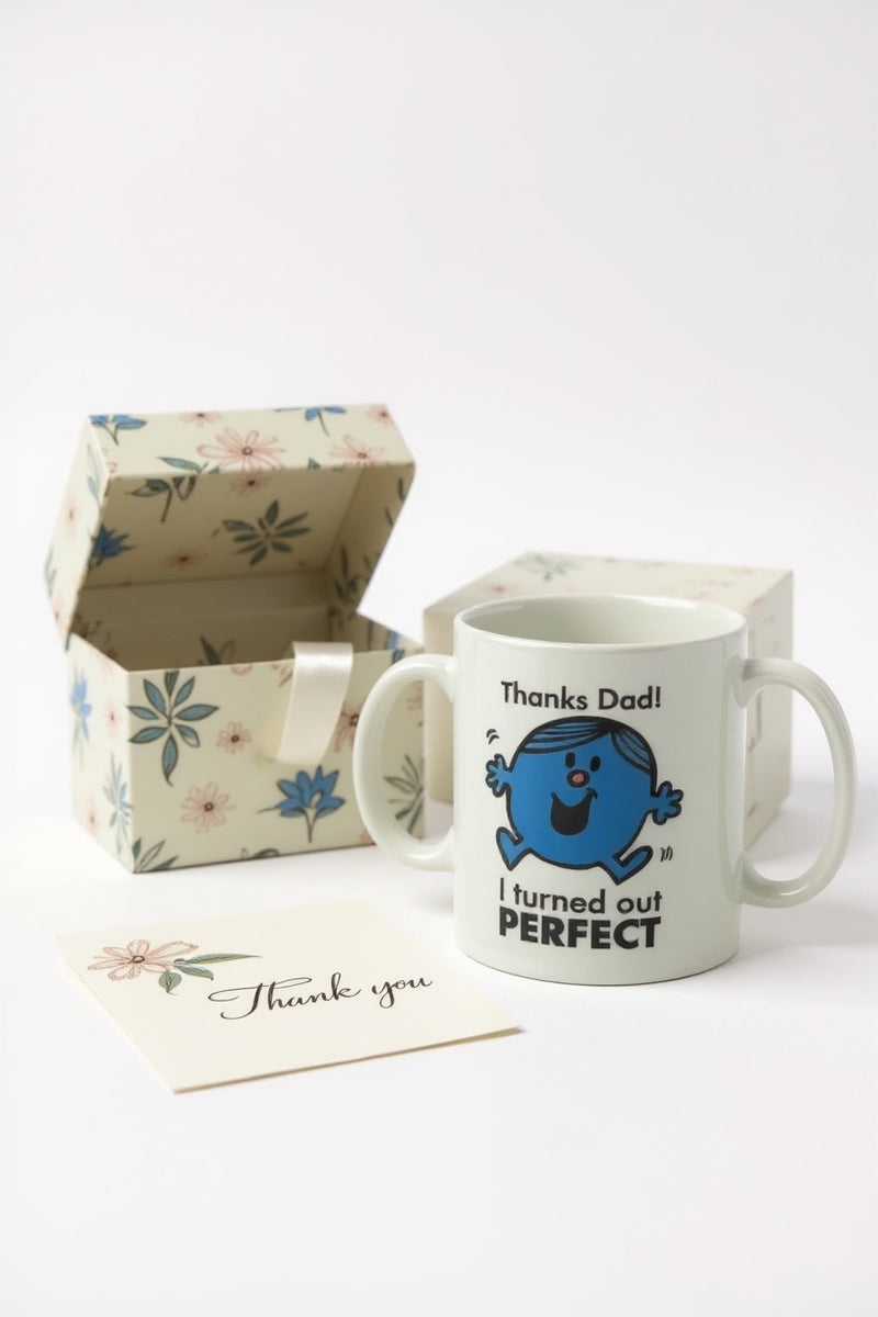 Thanks Dad Perfect Mug | Ceramic 11oz | Gift for Fans