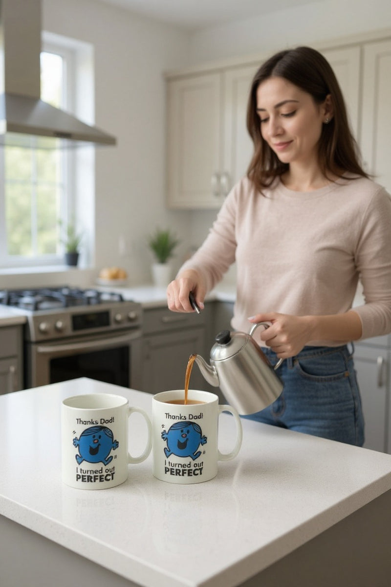 Thanks Dad Perfect Mug | Ceramic 11oz | Gift for Fans
