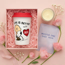 Leakproof Snoopy Dog Travel Mug | BPA-Free Hot & Cold Safe Coffee Tumbler with Easy Grip