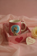 Frozen Olaf Pink Theme Ceramic Mug | Ceramic 11oz | Gift for Kids