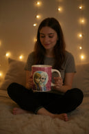 Frozen Olaf Pink Theme Ceramic Mug | Ceramic 11oz | Gift for Kids