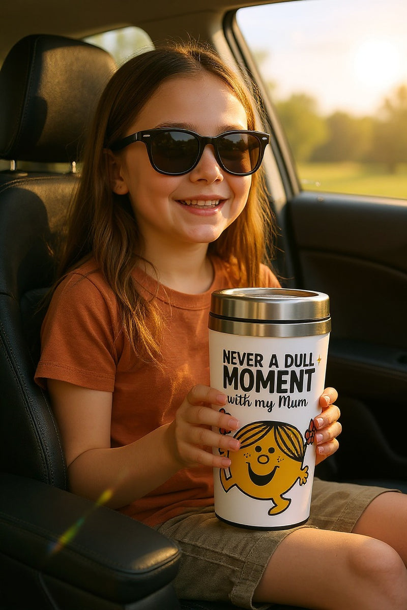 Little Miss Moment with Mom Travel Tumbler | Stainless Steel 12oz| Gift for Fans