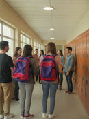 Girls School Backpack | Pink & Purple 18L Polyester with Laptop Sleeve | Gift for Students