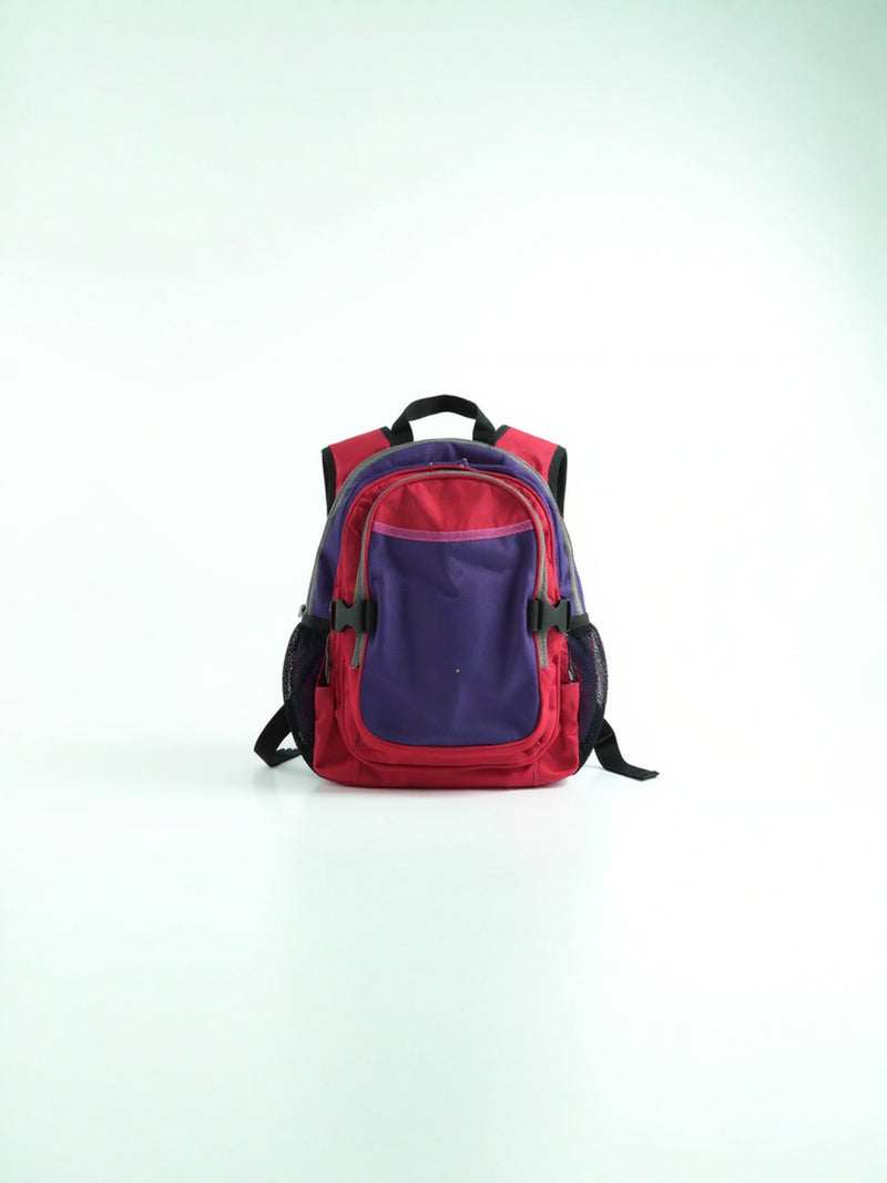 Girls School Backpack | Pink & Purple 18L Polyester with Laptop Sleeve | Gift for Students