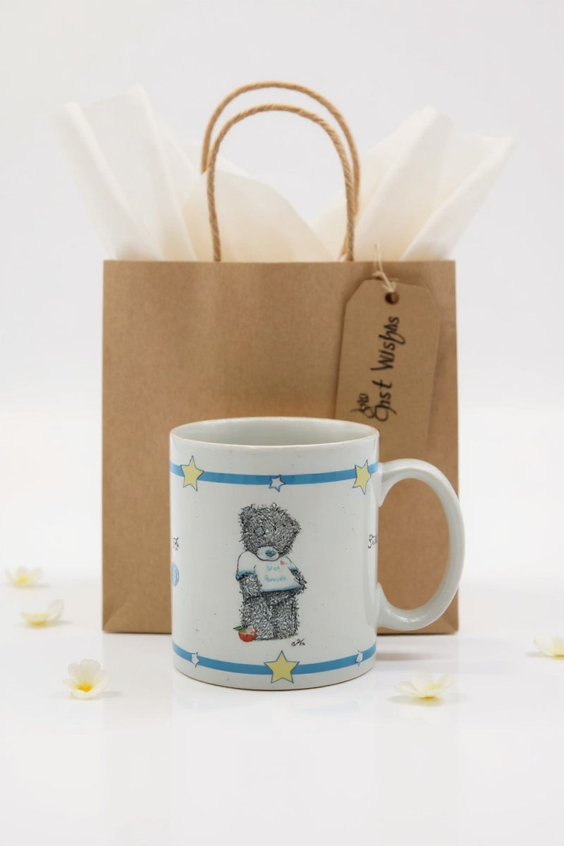 Star Teacher White Ceramic Mug | Gift for Educators