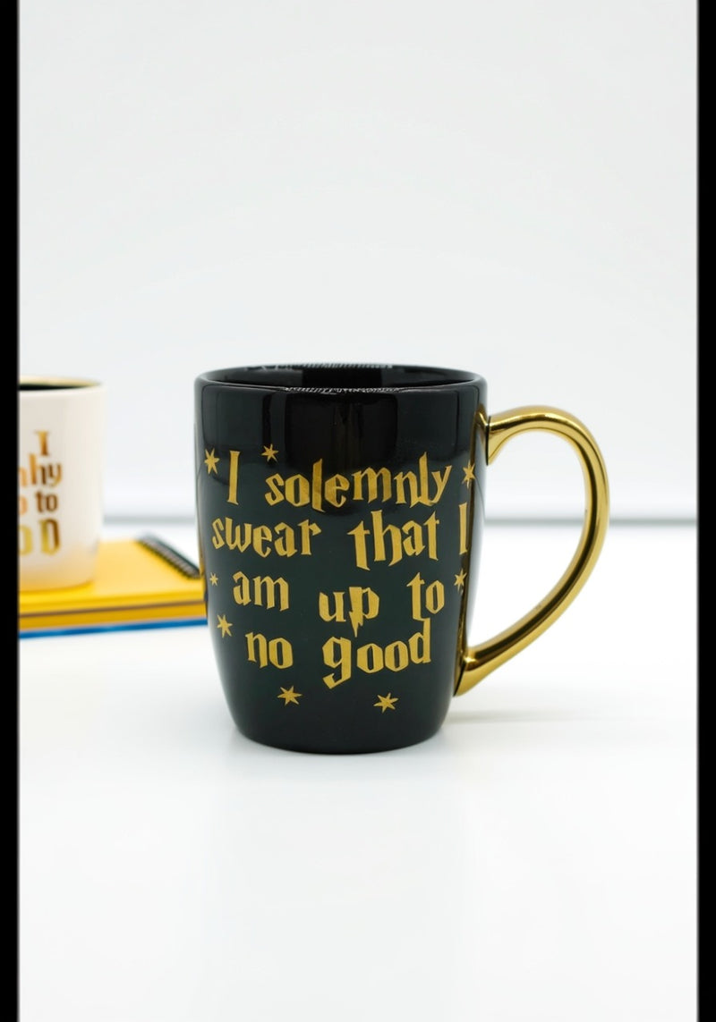 Harry Potter Phrase Ceramic Mug | "I Solemnly Swear That I'm Up to No Good" | Gift for Fans