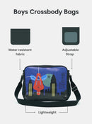 Spiderman Messenger Bag | 18L Polyester with Adjustable Strap | Gift for Marvel Fans