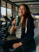 Slytherin Travel Tumbler | Green 24oz Stainless Steel Insulated with Leakproof Lid | Gift for Harry Potter Fans