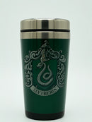 Slytherin Travel Tumbler | Green 24oz Stainless Steel Insulated with Leakproof Lid | Gift for Harry Potter Fans
