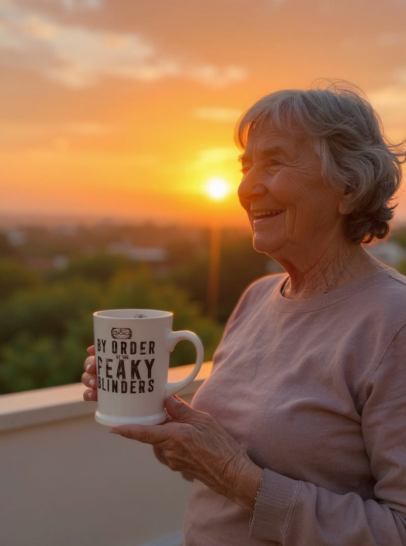 Peaky Blinders (By Order of the Peaky Blinders) White Ceramic Mug | Gift for Fans
