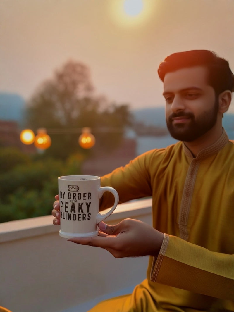 Peaky Blinders (By Order of the Peaky Blinders) White Ceramic Mug | Gift for Fans