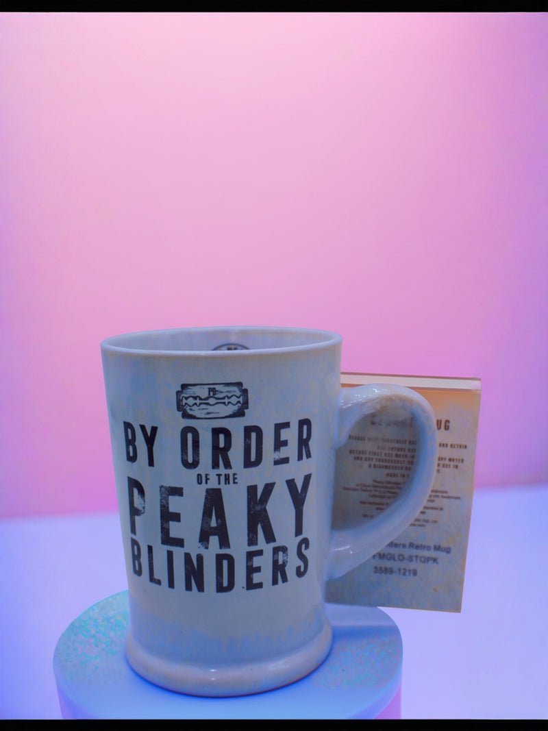 Peaky Blinders (By Order of the Peaky Blinders) White Ceramic Mug | Gift for Fans