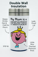 My Mum is a Princess Travel Tumbler | Stainless Steel | Gift for Fans