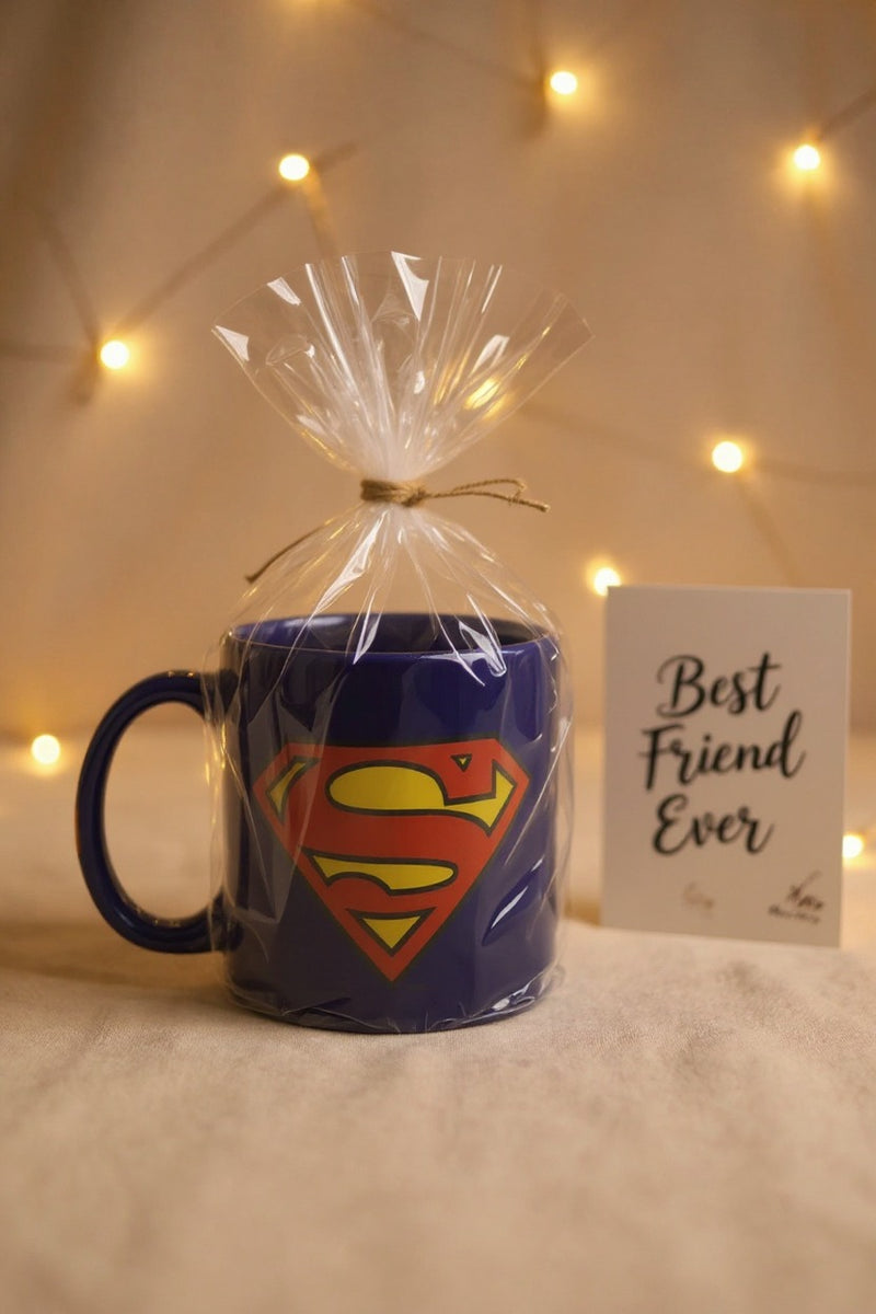 Superman Logo Ceramic Mug | Ceramic 11oz | Gift for Fans