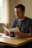 Superman Logo Ceramic Mug | Ceramic 11oz | Gift for Fans