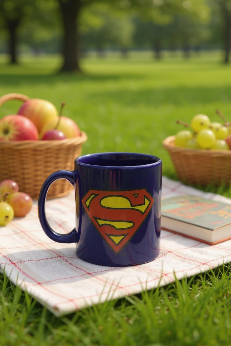 Superman Logo Ceramic Mug | Ceramic 11oz | Gift for Fans