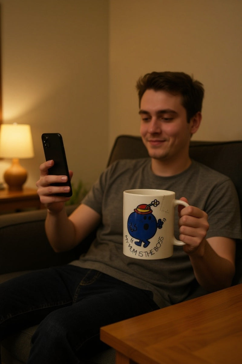 My Mum is the Boss Ceramic Mug | Gift for Family