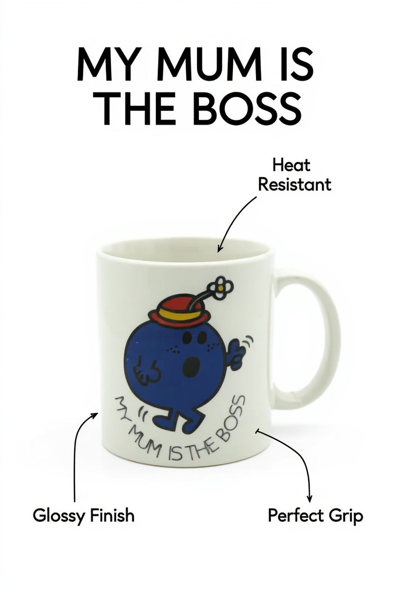 My Mum is the Boss Ceramic Mug | Gift for Family