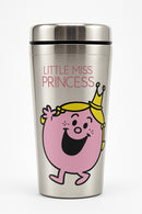 Little Miss Princess Travel Tumbler (Pink Stainless) | Stainless Steel 12oz | Gift for Fans
