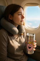 Little Miss Princess Travel Tumbler (Pink Stainless) | Stainless Steel 12oz | Gift for Fans