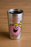 Little Miss Princess Travel Tumbler (Pink Stainless) | Stainless Steel 12oz | Gift for Fans