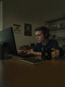 “H” Hogwarts Crest Ceramic Mug | Gift for Harry Potter Fans