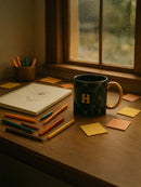 “H” Hogwarts Crest Ceramic Mug | Gift for Harry Potter Fans