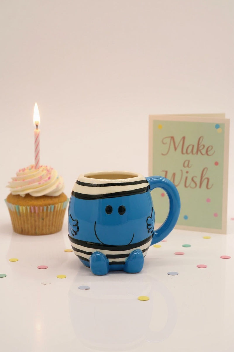 Mr. Happy Ceramic Mug | Gift for Mr. Men Fans