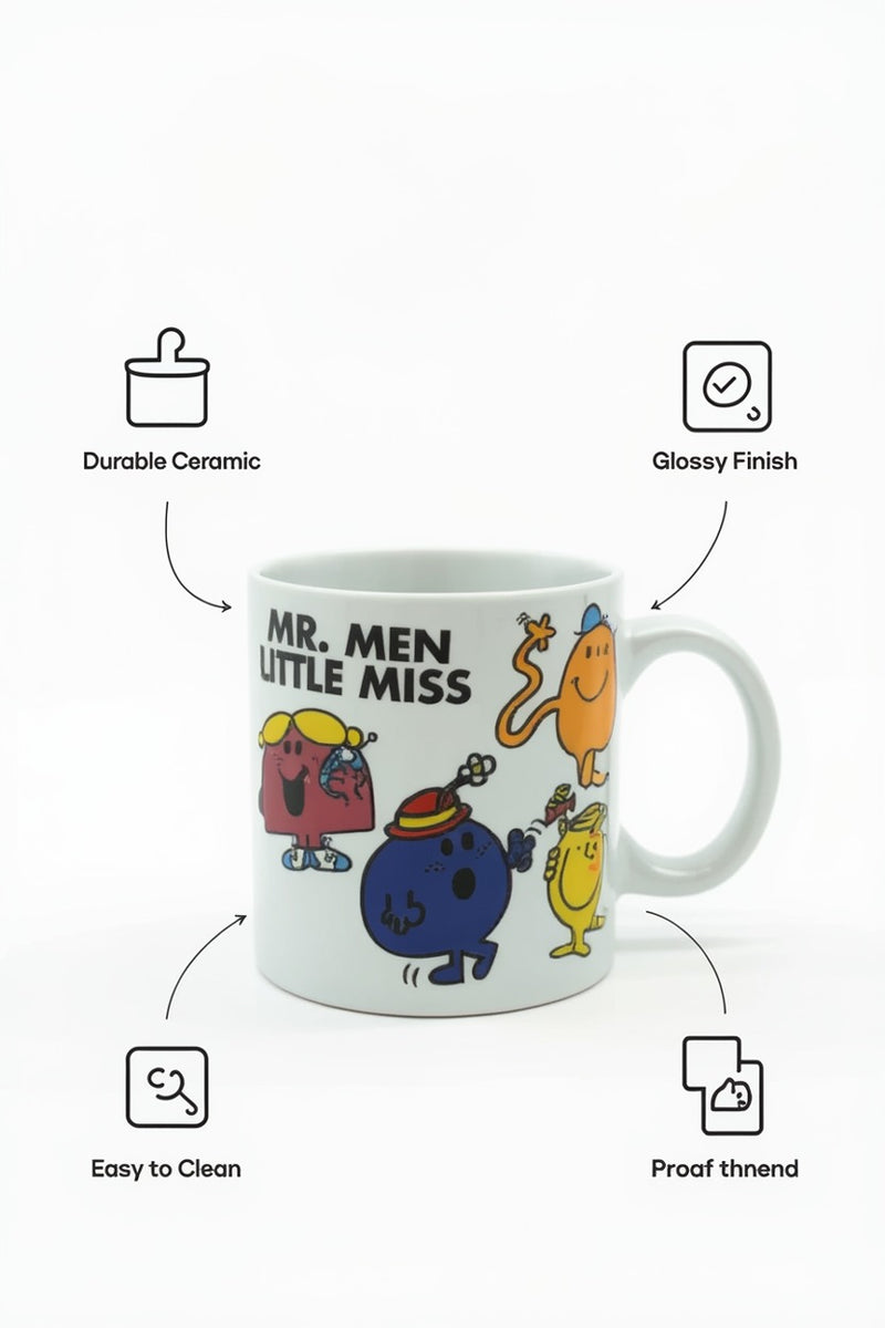 Mr. Men Little Miss Ceramic Mug | Gift for Fans