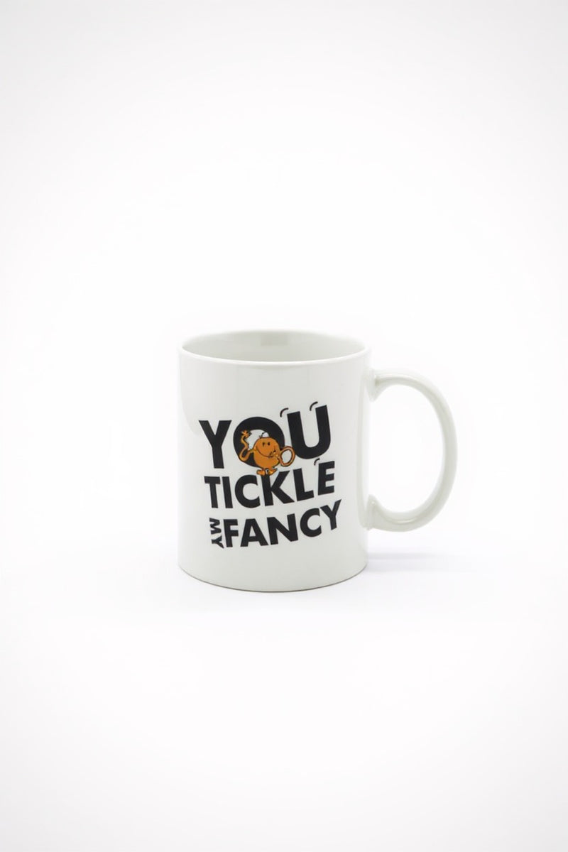 Mr. Tinkle Orange & White Ceramic Mug | Gift for Fans